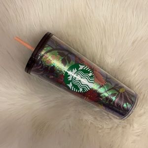 ⭐️SALE⭐️ Starbucks Fall 2021 Floral Vines Cold Cup/Tumbler